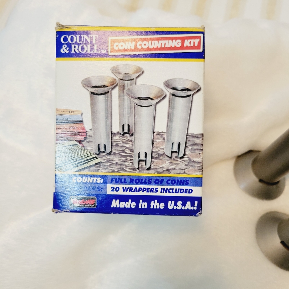 🆕️ Count & Roll Coin Counting Kit